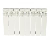 ROMMER Profi BM 350 (BI350-80-80-130) 8 секций радиатор биметаллический (RAL9016)