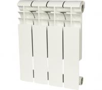 ROMMER Profi BM 350 (BI350-80-80-130) 4 секции радиатор биметаллический (RAL9016)