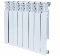ROMMER Plus BM 500 8 секций радиатор биметаллический (RAL9016)